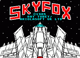 Игра Skyfox (ZX Spectrum)