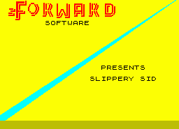 Игра Slippery Sid (ZX Spectrum)