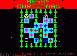 Игра Smiler's Christmas Sack (ZX Spectrum)