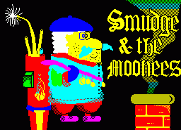 Игра Smudge & the Moonies (ZX Spectrum)