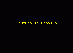 Игра Snakes (ZX Spectrum)