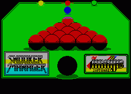 Игра Snooker Manager (ZX Spectrum)