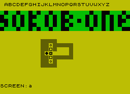 Игра Sokob-One (ZX Spectrum)