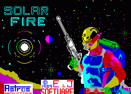 Игра Solar Fire (ZX Spectrum)