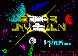 Игра Solar Invasion (ZX Spectrum)