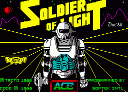 Игра Soldier of Light (ZX Spectrum)