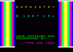 Игра Sophistry (ZX Spectrum)