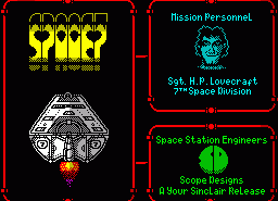 Игра Space 7 (ZX Spectrum)