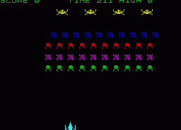 Игра Space Defender (ZX Spectrum)