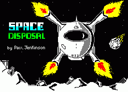 Игра Space Disposal (ZX Spectrum)