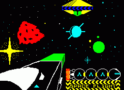 Игра Space Flight (ZX Spectrum)