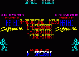 Игра Space Rider Jet Pack Co. (ZX Spectrum)