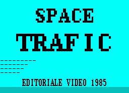 Игра Space Traffic (ZX Spectrum)