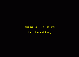 Игра Spawn of Evil (ZX Spectrum)