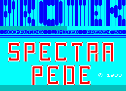 Игра Spectrapede (ZX Spectrum)