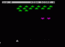 Игра Spectrum Galaxians (ZX Spectrum)