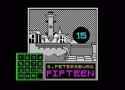 Игра S.Petersburg Fifteen (ZX Spectrum)