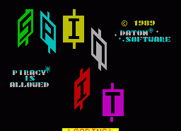 Игра Spin It (ZX Spectrum)