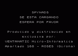 Игра Spinads (ZX Spectrum)