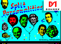 Игра Split Personalities (ZX Spectrum)