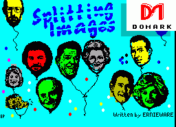 Игра Splitting Images (ZX Spectrum)