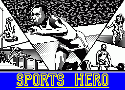 Игра Sports Hero (ZX Spectrum)