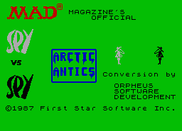 Игра Spy vs Spy III: Arctic Antics (ZX Spectrum)