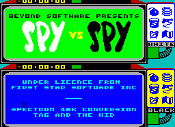 Игра Spy vs Spy (ZX Spectrum)