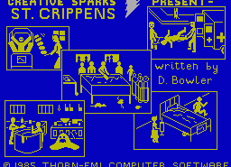 Игра St. Crippens (ZX Spectrum)