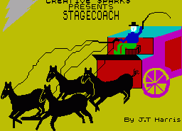 Игра Stagecoach (ZX Spectrum)