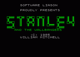 Игра Stanley and the Wallbangers (ZX Spectrum)