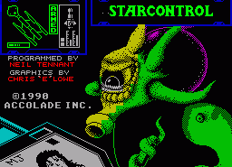 Игра Star Control (ZX Spectrum)