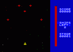 Игра Star Warrior (ZX Spectrum)
