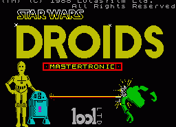Игра Star Wars Droids (ZX Spectrum)