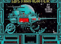 Игра Starfighter, 3D (ZX Spectrum)