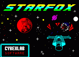 Игра Starfox (ZX Spectrum)