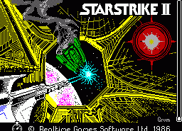 Игра Starstrike II (ZX Spectrum)