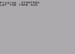 Игра Startrek Adventure (ZX Spectrum)