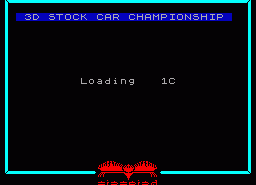 Игра Stock Car Championship, 3D (ZX Spectrum)