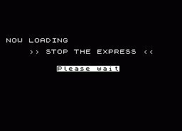 Игра Stop the Express (ZX Spectrum)