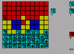Игра Stratego 2K (ZX Spectrum)