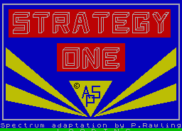 Игра Strategy 1 - Invasion (ZX Spectrum)