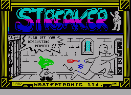 Игра Streaker (ZX Spectrum)