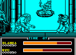 Игра Street Fighter II (ZX Spectrum)