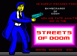 Игра Streets of Doom (ZX Spectrum)