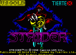 Игра Strider II (ZX Spectrum)