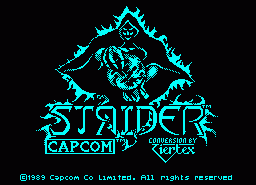 Игра Strider (ZX Spectrum)