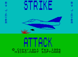 Игра Strike Attack (ZX Spectrum)
