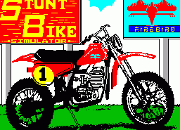 Игра Stunt Bike Simulator (ZX Spectrum)