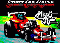 Игра Stunt Car Racer (ZX Spectrum)